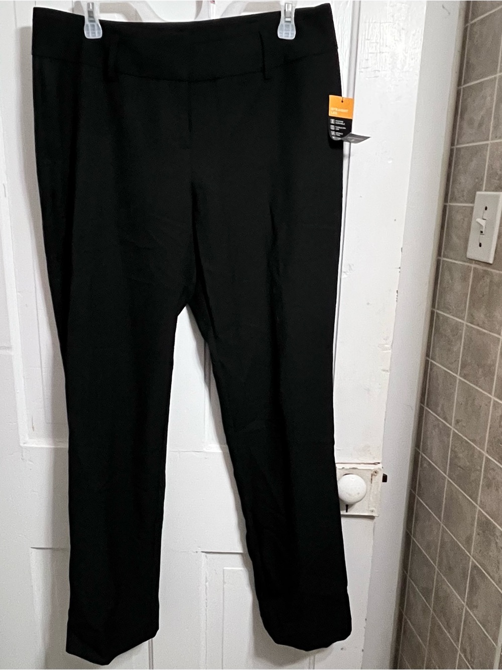 Worthington Straight Leg Black Dress Pants